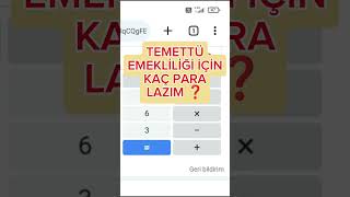 Temettü Emekliliği için Kaç Para Lazım❓Yeni Başlayanlar için Temel Borsa Bilgileri borsa bist100 💸 [upl. by Colis411]