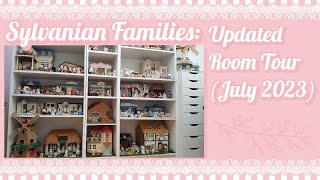 My Sylvanian Families Collection Full Room Tour Updated July 2023 [upl. by Michigan]