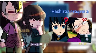 𔔀 ۫ 𝅄 Hashiras reagem a quottokito e genya respondem suas perguntasquot  pt 22 [upl. by Llennej]