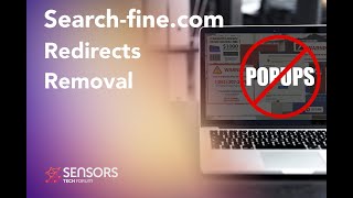 Searchfinecom Redirects  How to Uninstall It Removal [upl. by Ennoid]