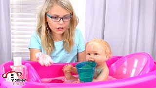 My Reborns 👶🏼 Baby Reborn Ireland Bath time Routine [upl. by Ruder]