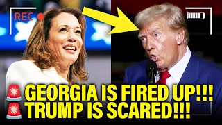 WHOA Kamala RIPS Trump to PIECES in Georgia Speech [upl. by Assilem639]