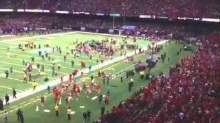 The Winning Kick 2011 New Orleans Bowl ULL Ragin Cajuns vs San Diego State  New Orleans Louisiana [upl. by Peery512]