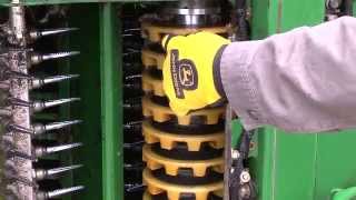 John Deere GoCotton CP690 Row Unit Adjustments [upl. by Niamert]