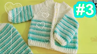 🧶❤ CHAMBRITA PARA BEBE A CROCHET parte 3 [upl. by Atikan822]