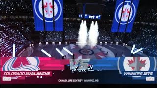 Gm 2 Avalanche  Jets Highlights  NHL Playoffs 2024 [upl. by Acinad824]