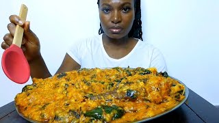 Nigerian food mukbangekpang ekwang [upl. by Aramak146]