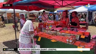 Le safran péi en fête à SaintJoseph [upl. by Asiat]