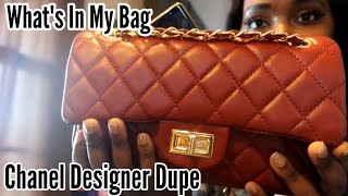 Whats In My BagquotChanelquot Dupe From Amazon [upl. by Ennaeel]