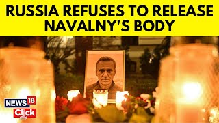 Navalnys Death Confirmed But Officials Refuse To Release Body Pending investigation  N18V [upl. by Urina]