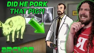 Dr Krieger FUNNY Moments In Archer  Archer Reaction [upl. by Ennayar]