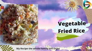 Easy but Tasty Vegetable Fried Rice Bangla Recipe at Home Made 2020 [upl. by Tabatha]