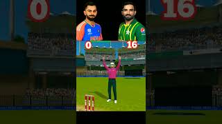 Asif Ali vs Virat Kohli 3 Balls Battle viralvideo cricketlover foryou Real Cricket Swipe [upl. by Odareg]