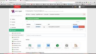 Instalación de Moodle en Hostinger 2 Octubre 2015 [upl. by Lashoh]