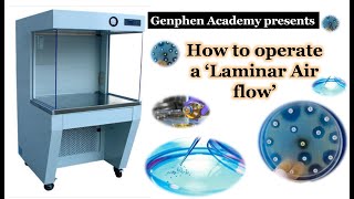 How to operate a Laminar Air flow  Microbiology Practical  Biotechnology practical tools [upl. by Enilegna]