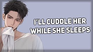 Boyfriend gets into bed while youre sleeping Sleep Aid ASMR Boyfriend [upl. by Ppik]