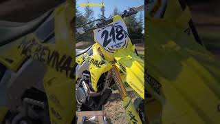 Moto is art 🍋 Fresh Graphics Kit on the mXrevival 2020 Suzuki RMZ450 Shorts [upl. by Calie268]