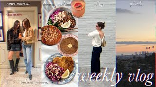 weekly vlog  tydzień przepisów 🥗 zostanę aktorką pierwszy piknik 🥪 domowy mocktail🍸✨ [upl. by Adey]