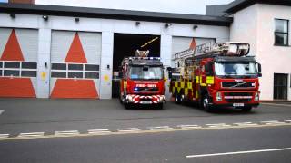 TWFRS Gateshead Volvo FL290 Responding to AFA WBullhorntwoTones [upl. by Otsugua]