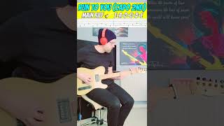 Bryan Adams  Run to You Main Riff Guitar Lesson  Tab  Tutorial guitar tutorial shorts [upl. by Malachy663]