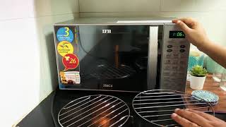 How To Bake Cake In Microwave Convection Oven  How To PreHeat Convection Microwave DETAILED GUIDE [upl. by Nirad]