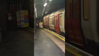 Metropolitan Line departing Farringdon britishrailways railway metro railwayline [upl. by Glen]