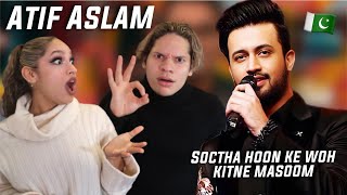 A Master of Music  Waleska amp Efra react to Atif Aslam  Sochta Hoon Ke Woh Kitne Masoom LIVE [upl. by Ylus542]