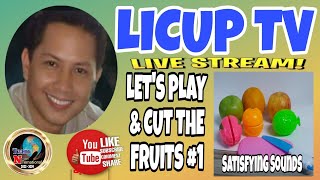 T2 143rd LS LETS PLAY amp CUT FRUITS with REAL FRUITS asmr satisfying sounds 1 [upl. by Polash]