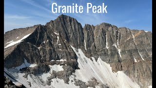 Granite Peak  Highest Peak in Montana [upl. by Idzik]