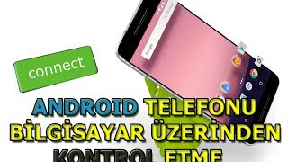 Android cihazı bilgisayardan yönetmek [upl. by Atiuqet703]