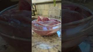 Defrost Meat in 15 Minutes  it works Youll get at least semidefrosted meat [upl. by Guenna85]