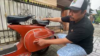 Review Singkat ERNA Vespa Super 1979 [upl. by Arorua]