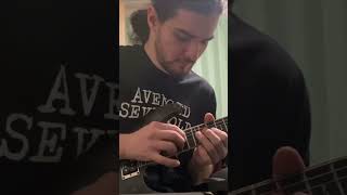 Silvera  Gojira  Guitar Solo Cover metal ibanez shorts [upl. by Eenaej991]