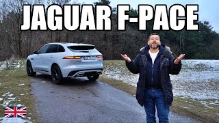 Jaguar FPace P400  Expensive But at Least Not Very Frugal ENG  Test Drive and Review [upl. by Idnod]