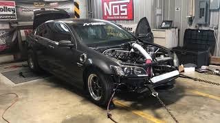 Pontiac G8 Single Turbo Dyno Pull [upl. by Gian]