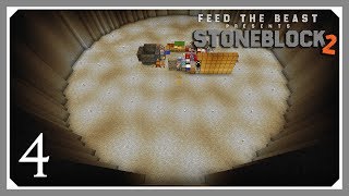 FTB Stoneblock 2  Starting The Base Chickens amp AE2  E04 FTB Stoneblock 2 Lets Play [upl. by Bayless]