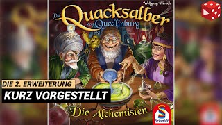 Überblick Die Alchemisten  2 Erweiterung für Die Quacksalber von Quedlinburg Wolfgang Warsch [upl. by Ymar]