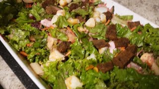 HEALTHY SALAD RECIPE GHANA STYLE [upl. by Ronacin]