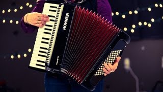 How to Play with Both Hands  Accordion Lessons [upl. by Gunzburg475]