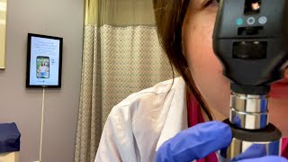 ASMR Physical Examination At The Clinic  real office soft spoken head to toe [upl. by Artkele215]