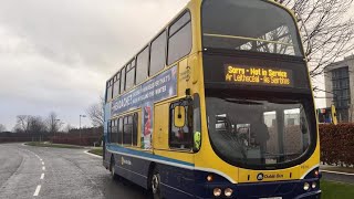 High Revs  Dublin Bus  Wright Gemini 1 Volvo B9TL VG15 08D70015  Service 15B [upl. by Eeramit]