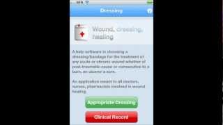 Nursing Care Nurse Bandage Dressing Wound healing Smartphone iPhone [upl. by Yslehc313]