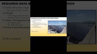 Requirements for Solar Structure Design [upl. by Gant]