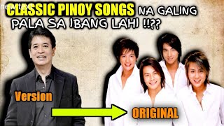 PART 1Classic FILIPINO Songs na Galing Pala sa mga FOREIGN Singers [upl. by Brainard]