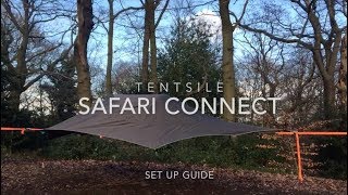 Setting up the Safari Connect 2Person Tree Tent from Tentsile 2018 [upl. by Nielsen]