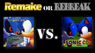 ROR Sonic the Hedgehog CD Sega CD Vs iOSAndroid [upl. by Ferdinande]