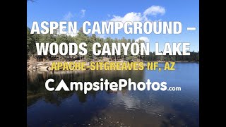 Aspen Campground  Woods Canyon Lake AZ [upl. by Catarina268]