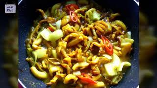 Sotong masak kunyit dengan lada putih sabah  squid recipe [upl. by Dougherty]