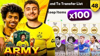 I Opened 100 Player Picks For FUTURE STARS TEAM 2 On RTG [upl. by Irrehs]