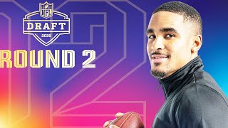 Round 2 EVERY Pick amp Analysis Eagles Take a QB  2020 NFL Draft [upl. by Salohcin]